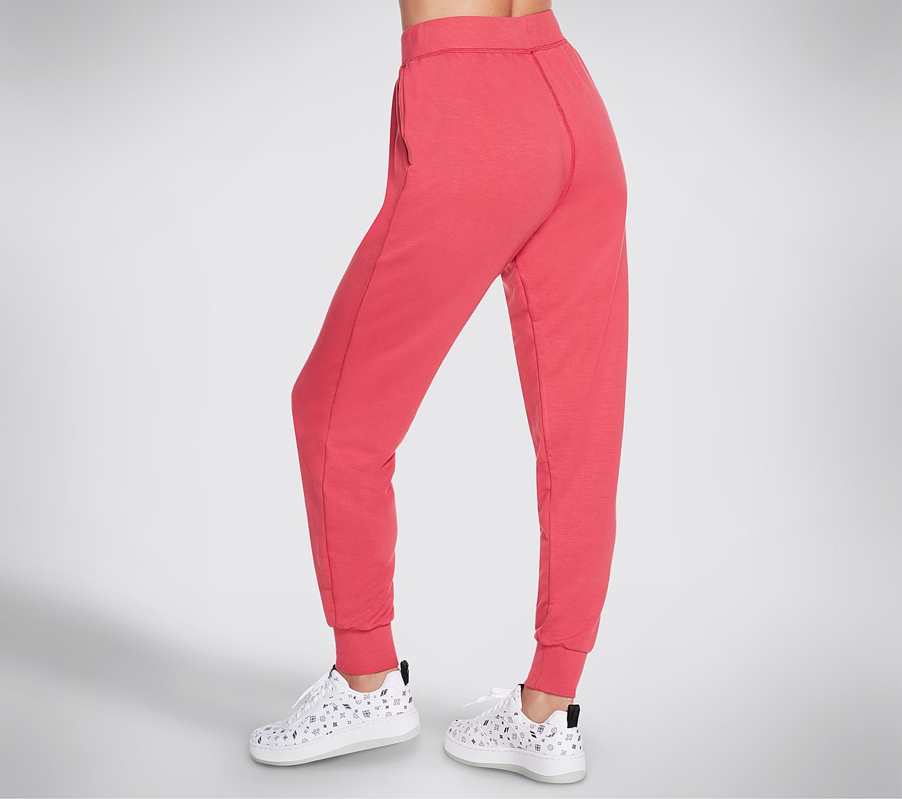 RESTFUL JOGGER, RED/PINK Apparels Top View