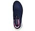 ARCH FIT-KEEP IT UP, NAVY/PURPLE Footwear Top View