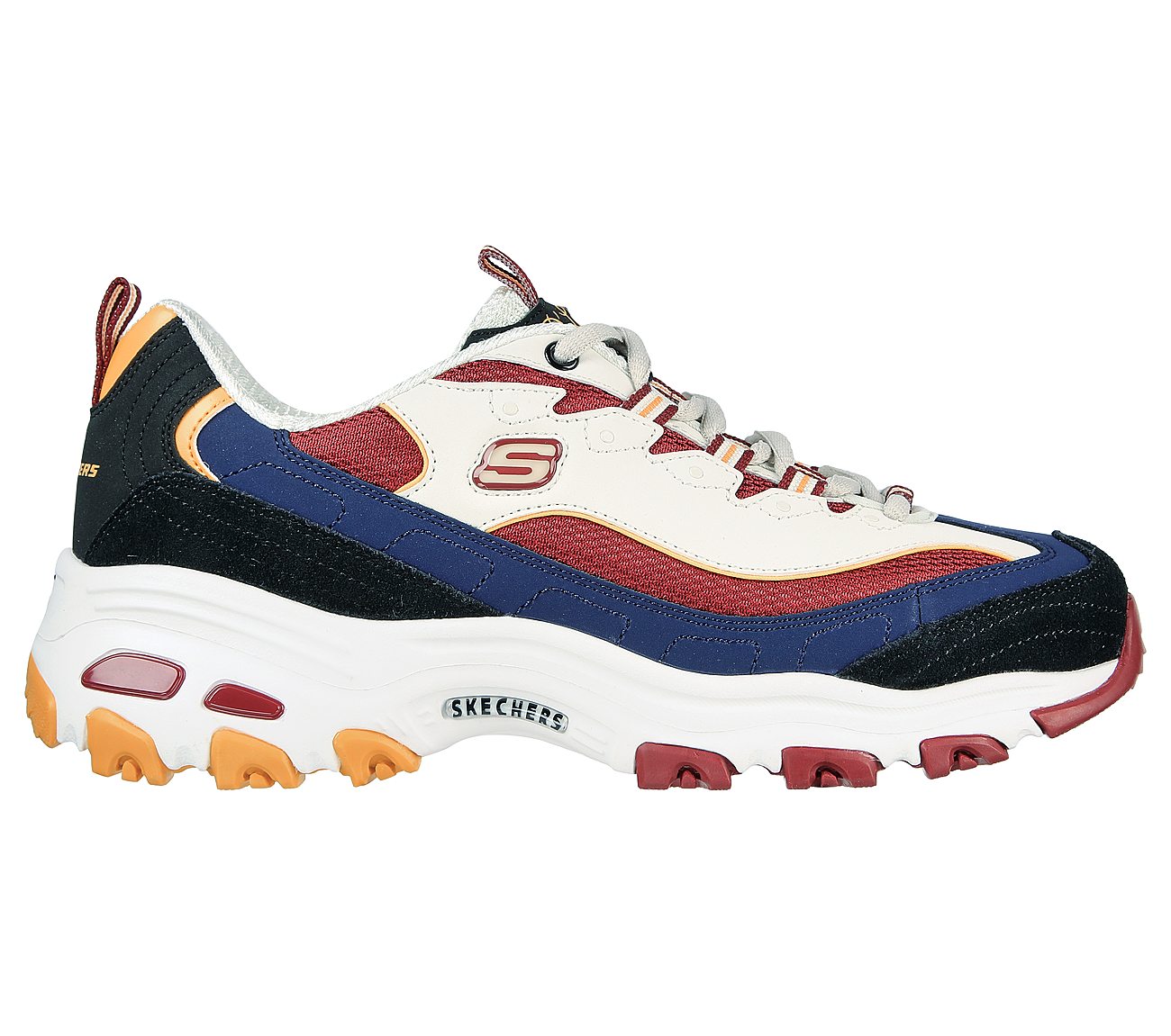 skechers red white and blue