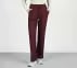 GOLUXE RIB PANT, BURGUNDY/PINK