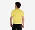 SKECHERS PERFORMANCE T-SHIRT, YELLOW GREY Apparel Bottom View