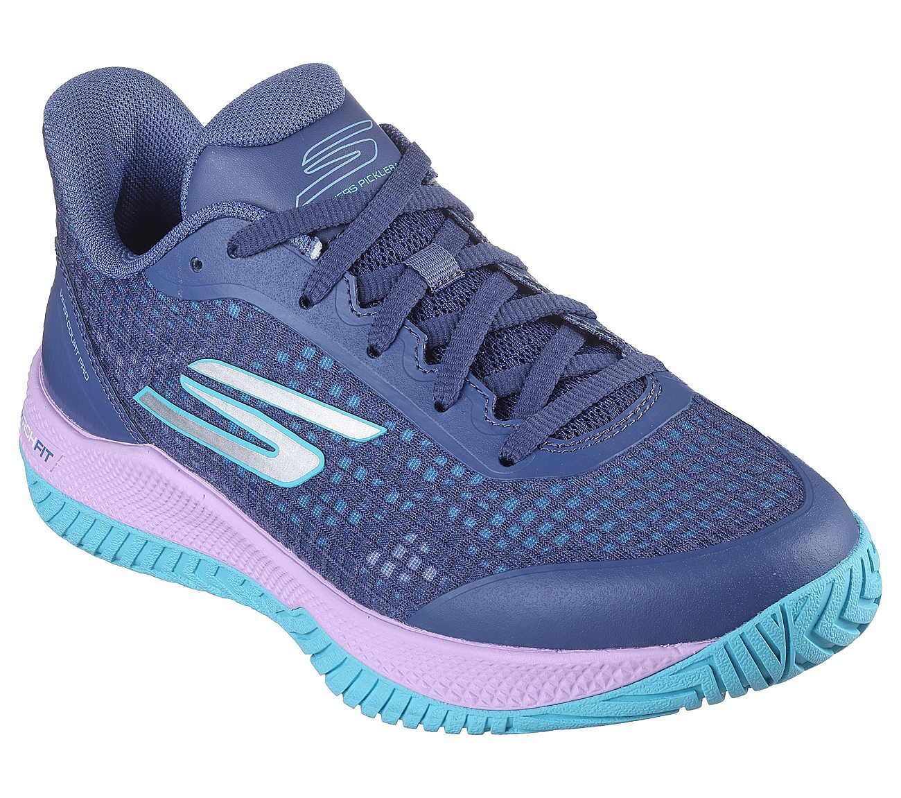 Skechers Viper Court Pro - Pickleball, BLUE Footwear Right View