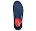 Skechers Slip-ins: GO WALK Massage Fit - Current, NAVY/RED