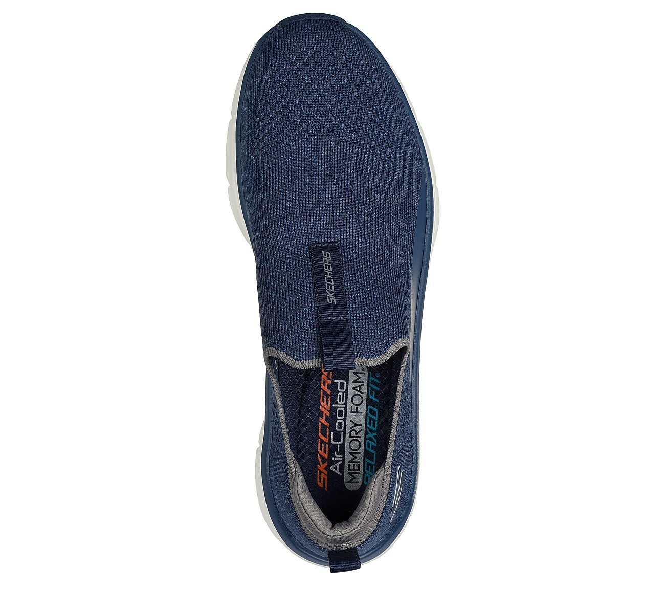 D'LUX WALKER 2.0 - RANDER, NAVY/GREY Footwear Top View