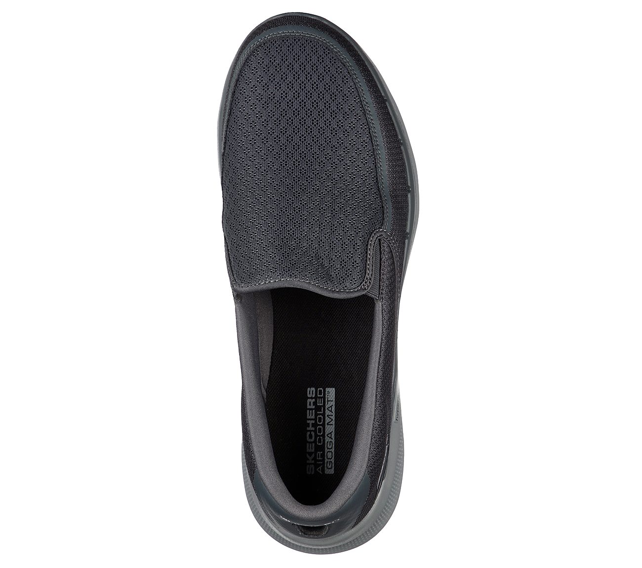 Skechers Charcoal Go Walk 6 Orva Walking Shoes For Men Style ID: 216200 ...