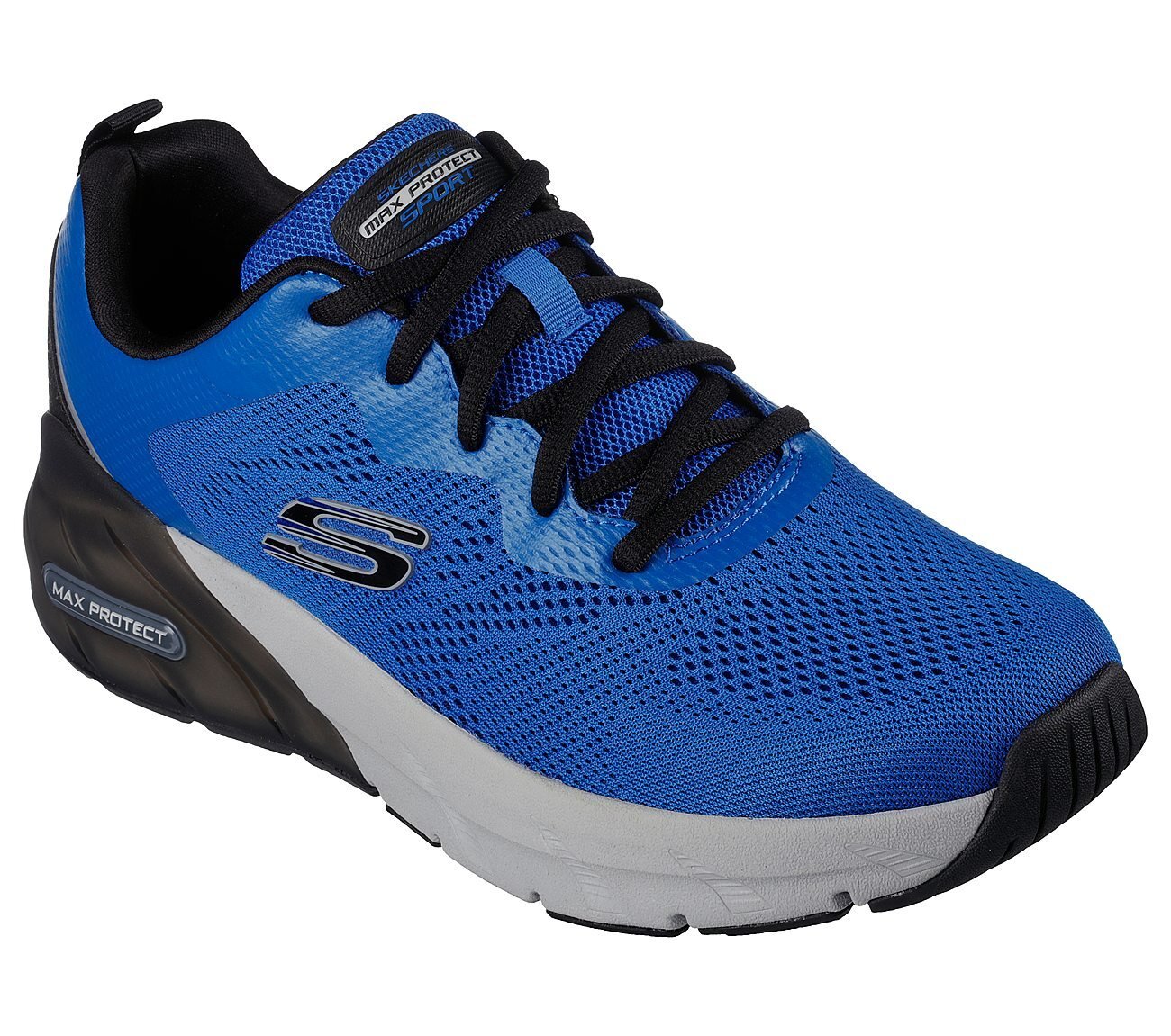 MAX PROTECT SPORT - SAFEGUARD, BLUE/BLACK Footwear Lateral View