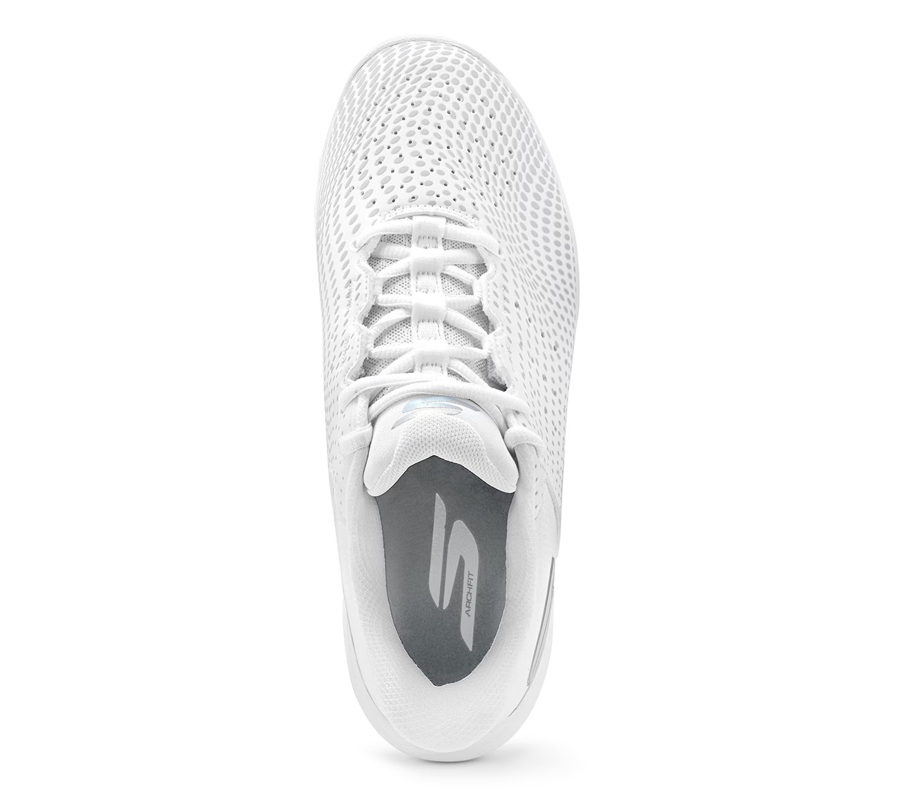 SKECHERS VIPER COURT RELOAD, WWWHITE Footwear Top View