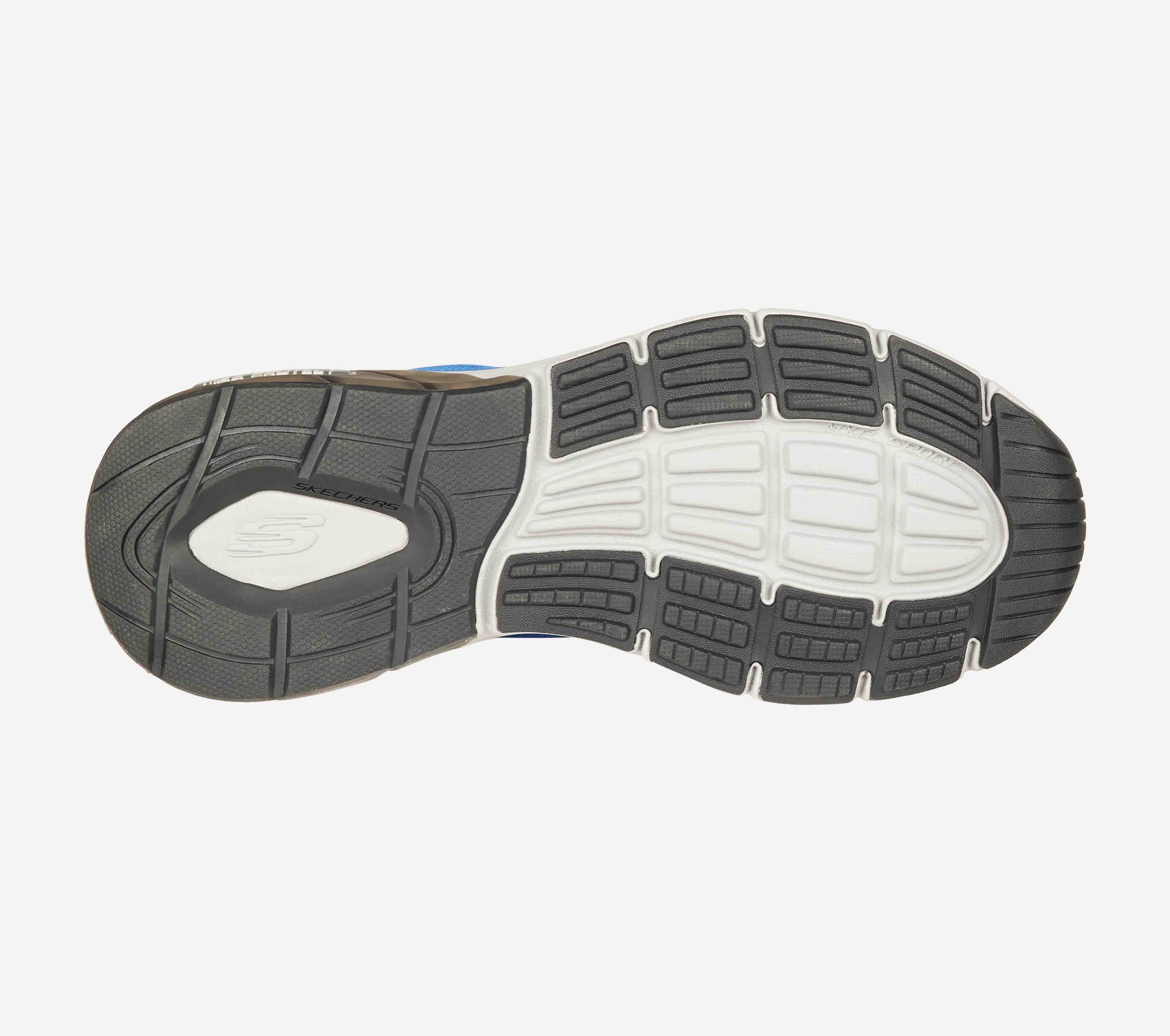 MAX PROTECT SPORT - SAFEGUARD, BLUE/BLACK Footwear Bottom View