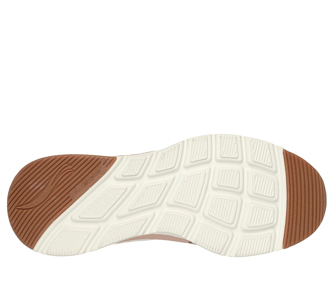 SKECH-AIR COURT-COOL AVENUE, NATURAL TAUPE Footwear Bottom View