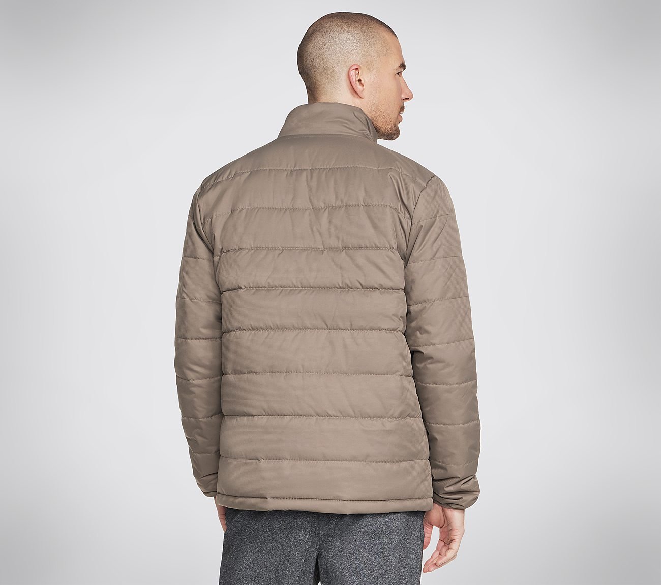 GOSHIELD JACKET, BROWN/NATURAL Apparel Top View