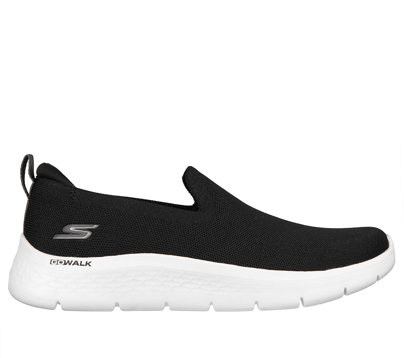 Skechers Black White Go Walk Flex Mens Slip On Shoes Style Id 216482 India