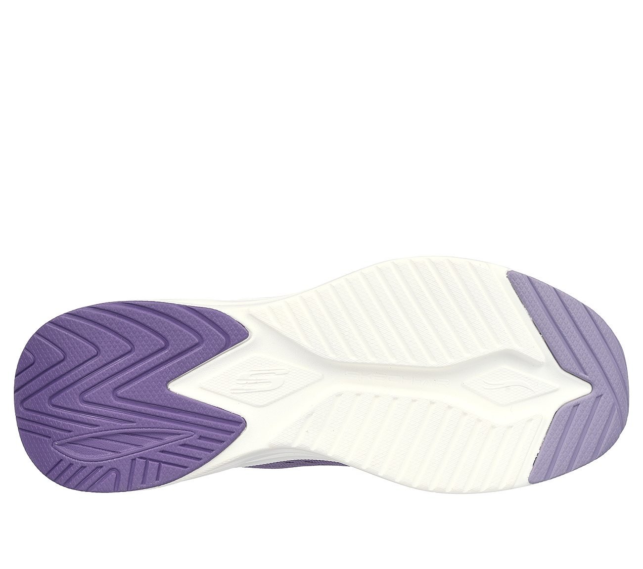 SKECH-AIR META-AIRED OUT, PURPLE MULTI Footwear Bottom View