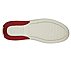 RIDGE - ROLLIE, WHITE/RED Footwear Bottom View