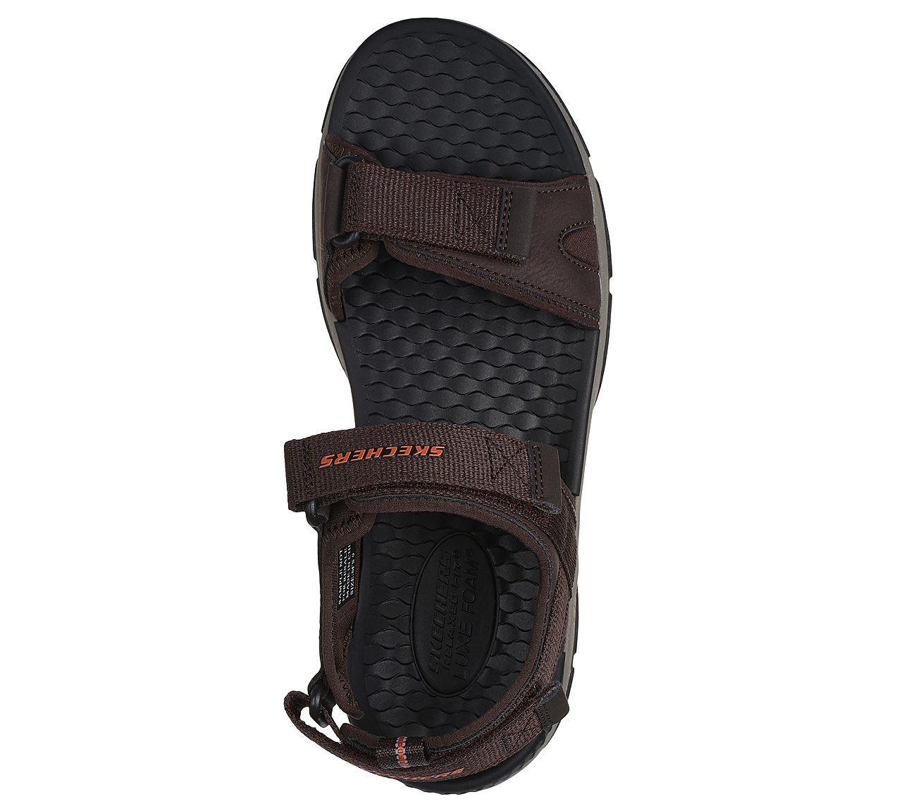 TRESMEN - RYER, CCHOCOLATE Footwear Top View