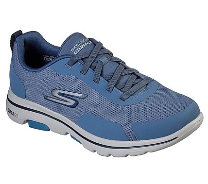 Skechers Navy Go Walk 5 Mens Lace Up Shoes - Style ID: 216037 | India
