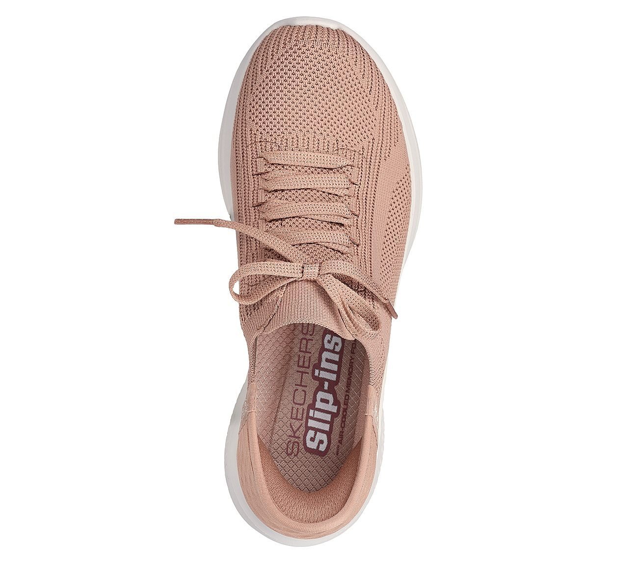 SKECHERS SLIP-INS: ULTRA FLEX 3.0 - BRILLIANT, TAN Footwear Top View