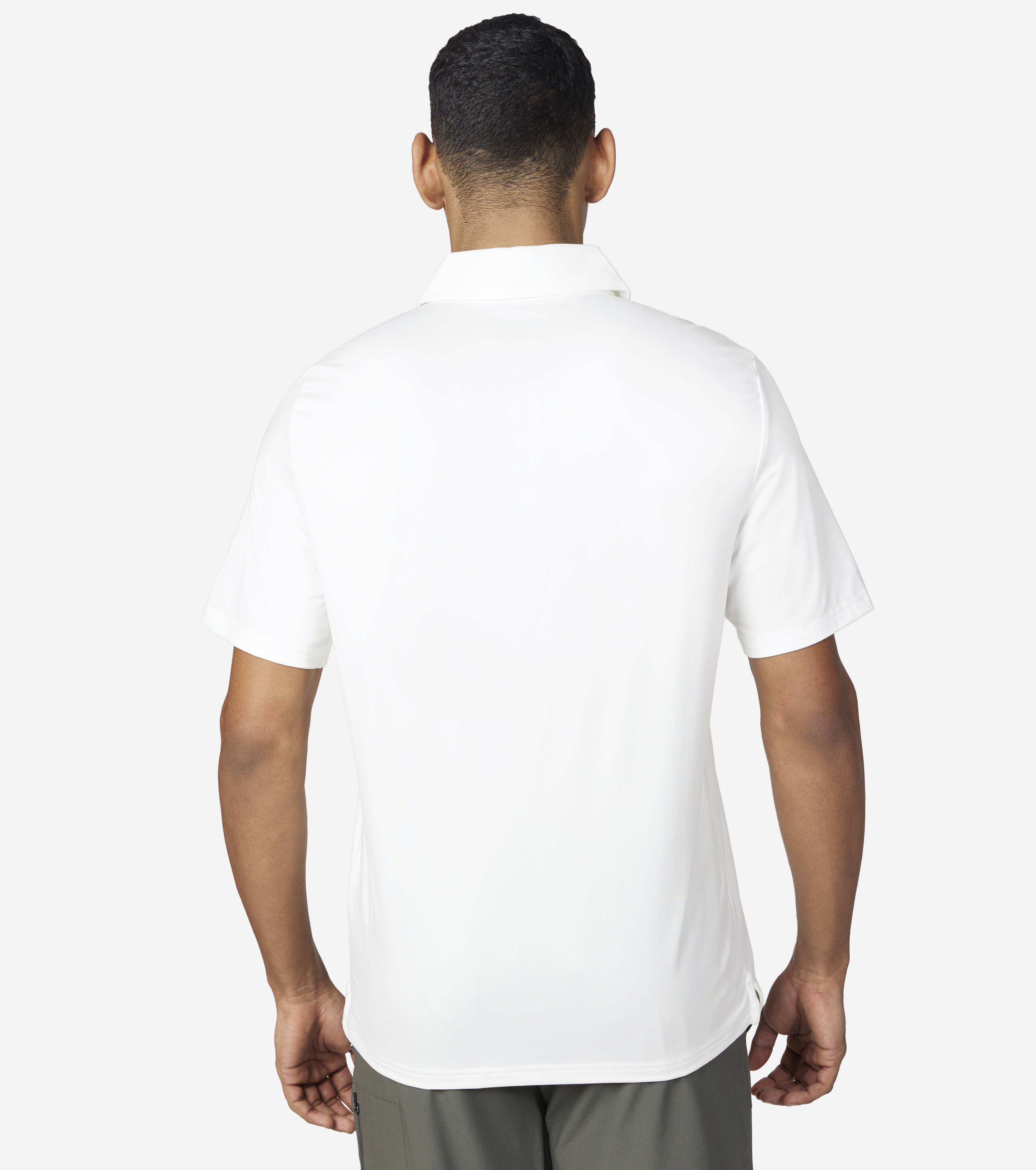 GODRI SWIFT POLO, WWWHITE Apparels Bottom View