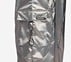 MULTI PANELLED METALLIC CARGO, SILVER