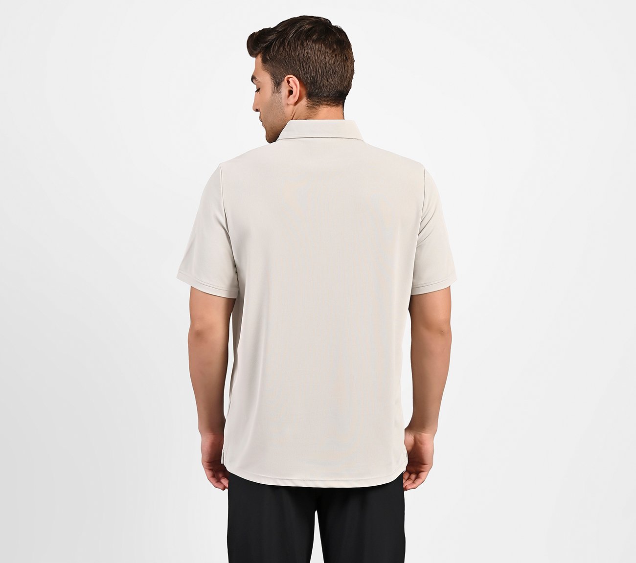 SKECHERS ESSENTIAL POLO, GRAY Apparel Left View