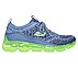 SKECH-AIR 92 - AIR TRAVEL, BLUE/LIME Footwear Right View