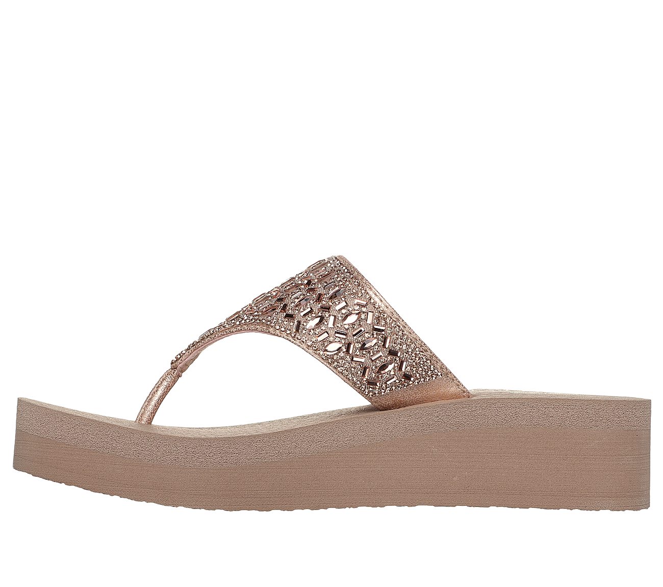 VINYASA - NEW GLAMOUR, ROSE GOLD Footwear Left View