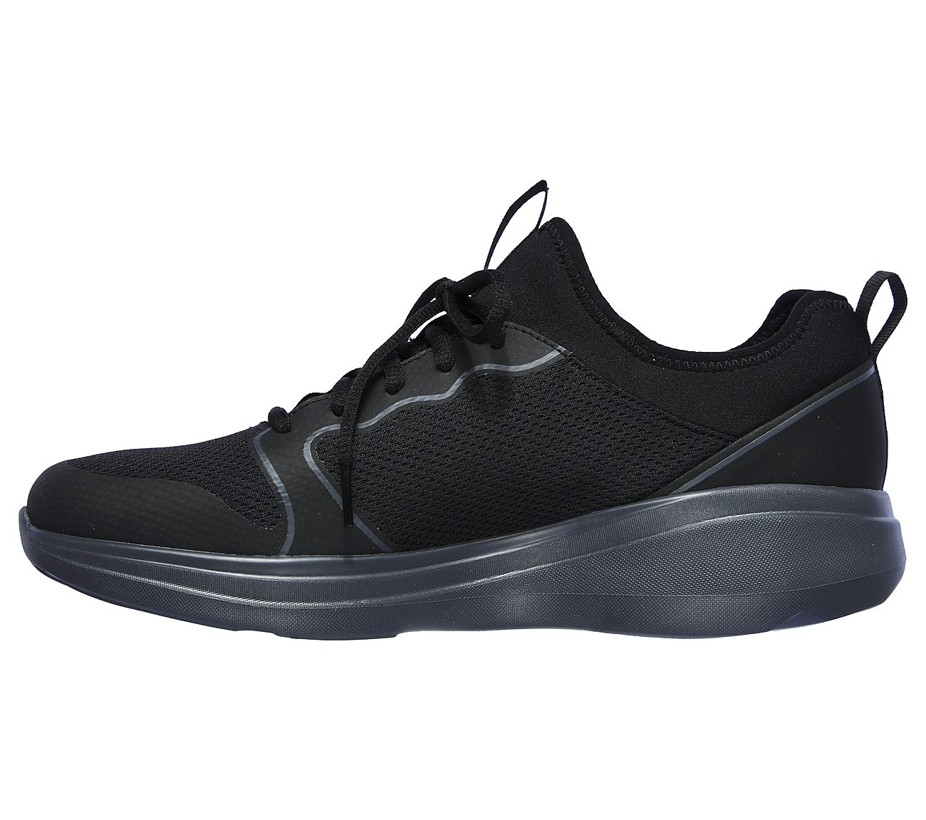 GO RUN FAST - VALIANCE, BLACK/CHARCOAL Footwear Left View