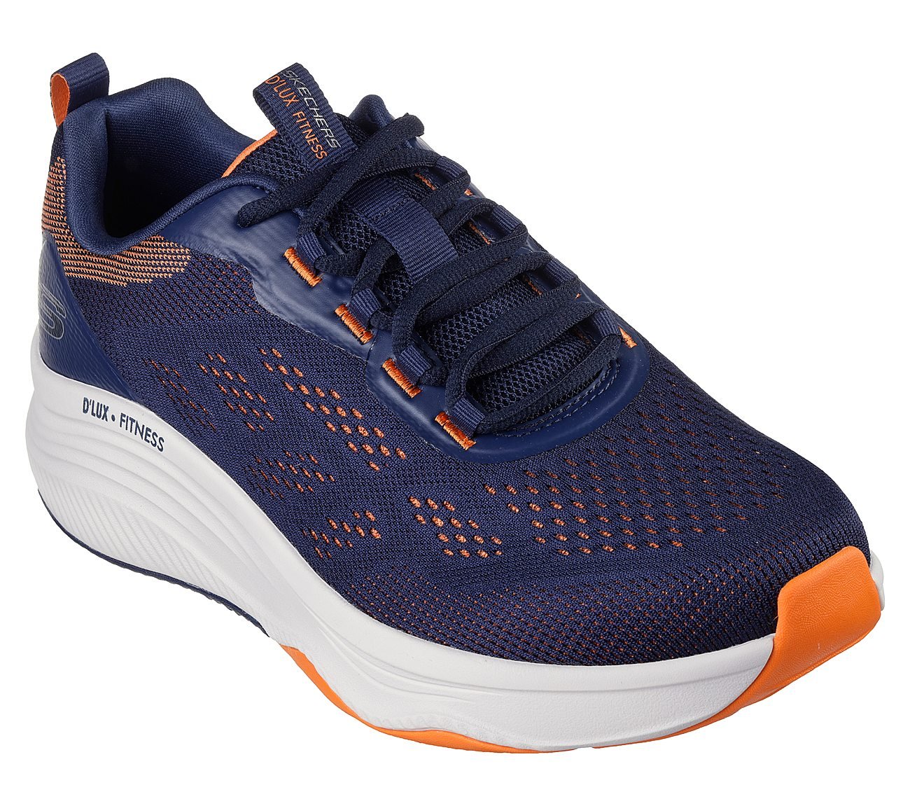 D'LUX FITNESS-NEW AFFINITY, NAVY/ORANGE Footwear Right View