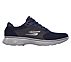 GO WALK 4, NAVY/GREY Footwear Right View