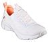 FLEX COMFORT, WHITE ORANGE Footwear Lateral View