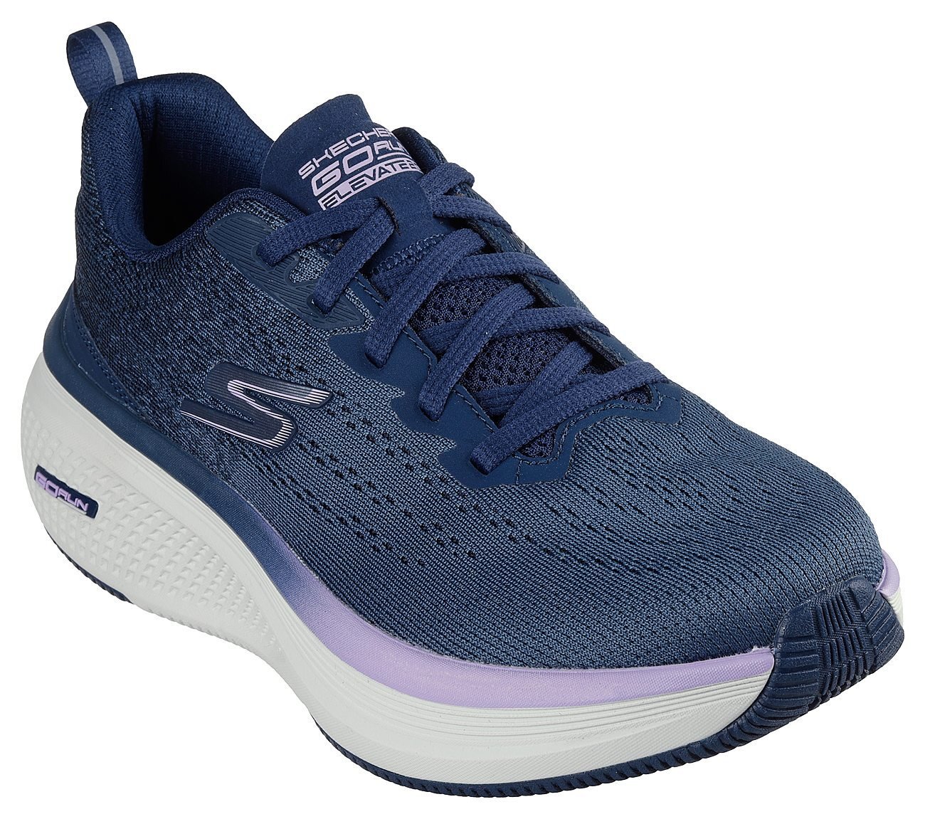 GO RUN ELEVATE 2, NAVY/LAVENDER Footwear Right View