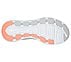 D'LUX WALKER, WHITE/HOT CORAL Footwear Bottom View