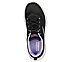 GO RUN LITE, BLACK/PURPLE Footwear Top View