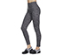 BOBS GOSTRETCH HAPPY PUP LEGGING, BLACK/CHARCOAL Apparels Bottom View