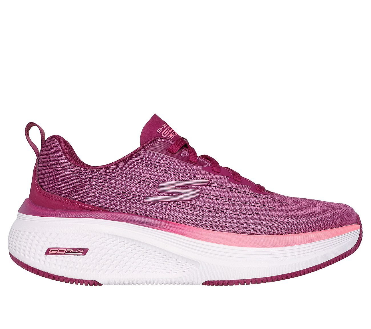 GO RUN ELEVATE 2, RASPBERRY Footwear Lateral View