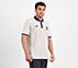 MUMBAI INDIANS: POLO WITH EMBROIDERED LOGO, WHITE