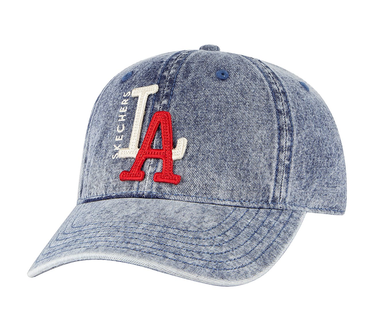 HOMETOWN PRIDE BASEBALL HAT, DENIM Accessories Lateral View