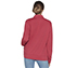 THE GOWALK HOODLESS HOODIE, RED/PINK Apparel Top View