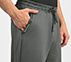 ACTIVE WOVEN PANT, BLACK/CHARCOAL