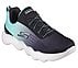 GO WALK MASSAGE FIT, BLACK/TURQUOISE