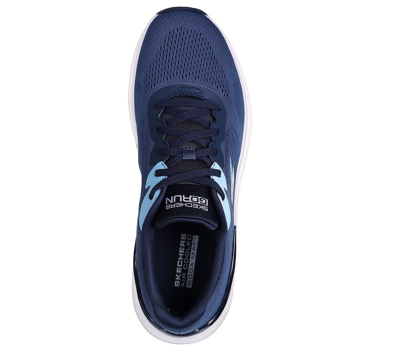 MAX CUSHIONING HYPER BURST, BLUE Footwear Top View