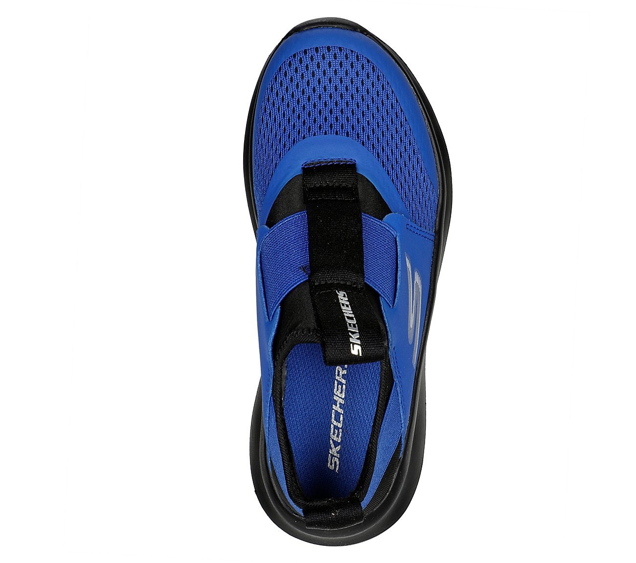 SKECH FAST, ROYAL BLACK Footwear Top View