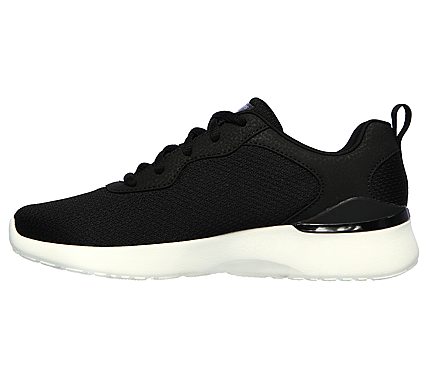 SKECH-AIR DYNAMIGHT-RADIANT C, BLACK/WHITE Footwear Left View