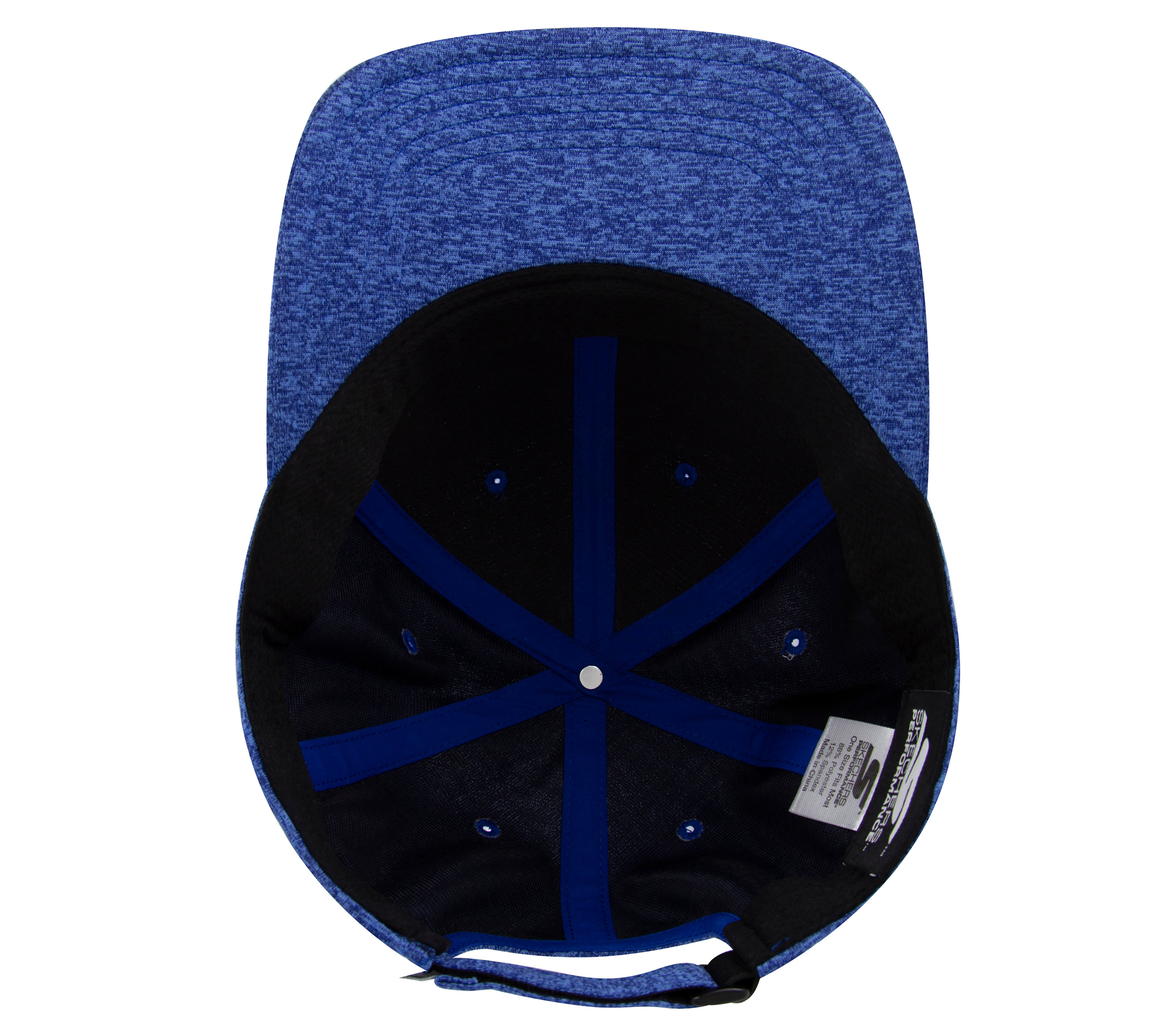 ELEVATE BASEBALL HAT, BLUE/WHITE Accessories Right View