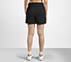 3D PATCH POCKET SHORTS, BLACK