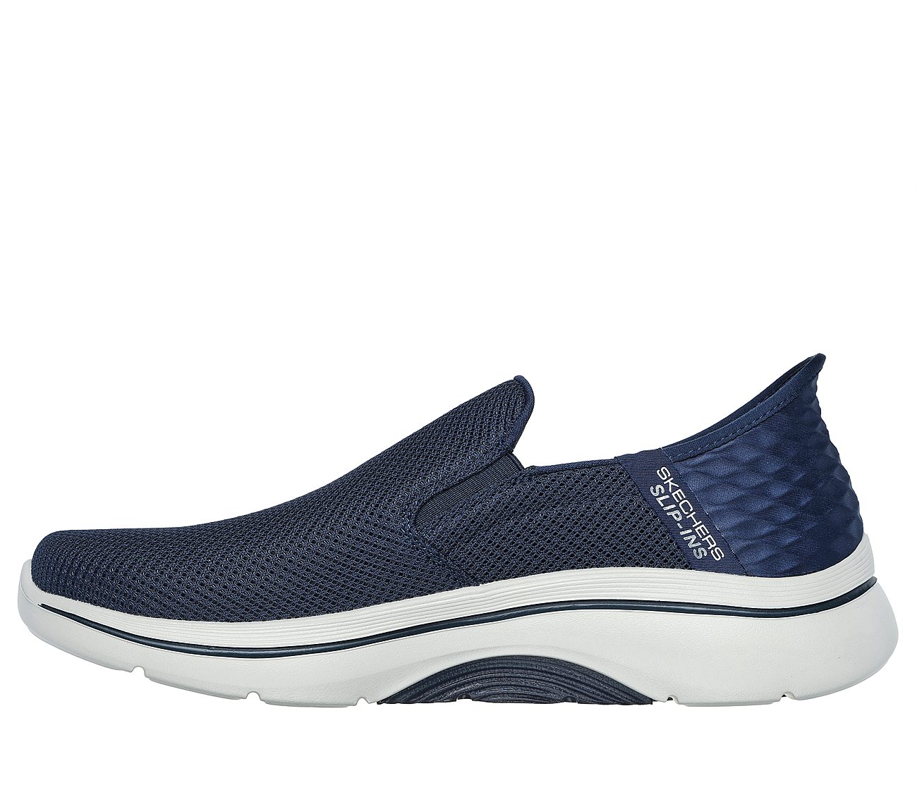 SKECHERS SLIP-INS: GO WALK AF 2.0 - HANDS FREE 2, NNNAVY Footwear Left View
