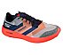 GO RUN RAZOR 3 ELITE, NAVY/CORAL Footwear Right View