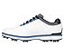 GO GOLF PRO, WHITE/GREY/BLUE Footwear Left View