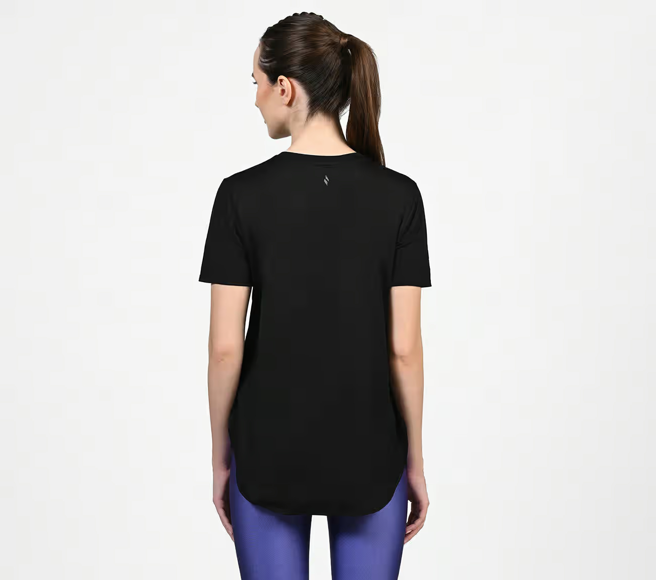 GODRI SWIFT TUNIC T-SHIRT, BBBBLACK Apparel Left View