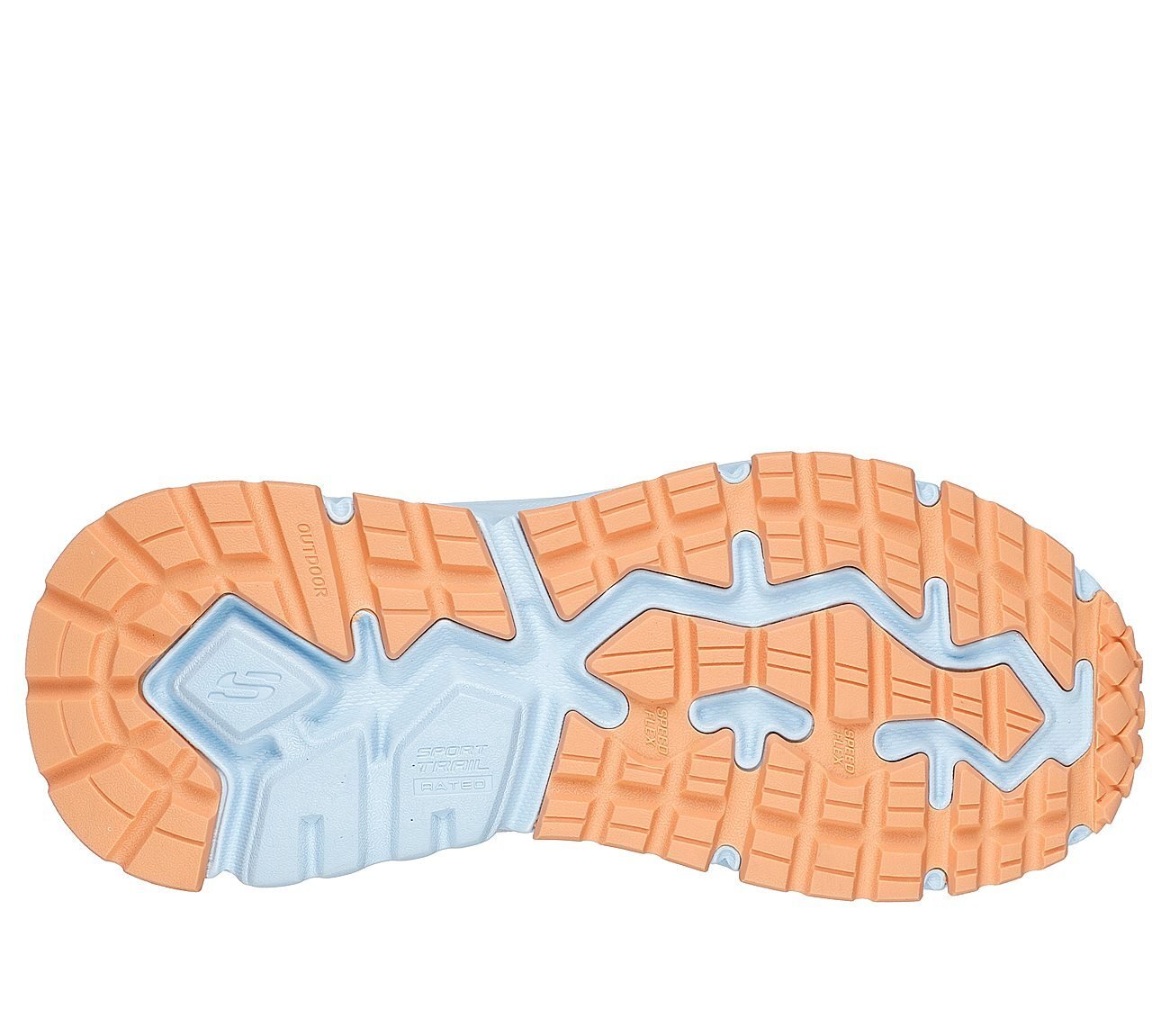 D'LUX JOURNEY - VERBENA, LLIGHT BLUE Footwear Bottom View