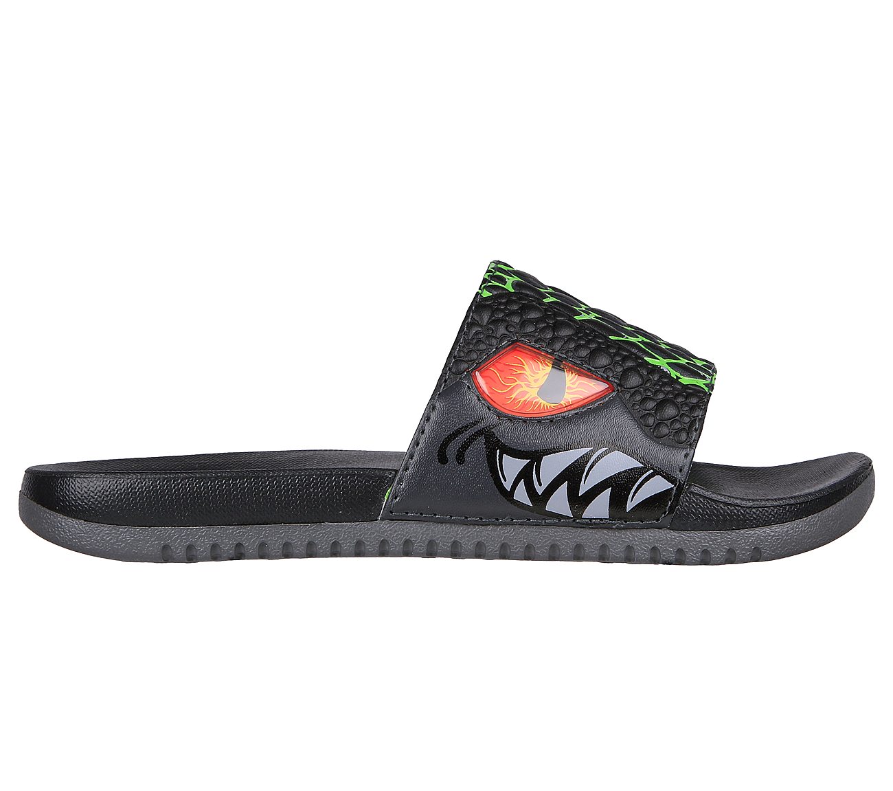 GAMBIX III - COOL REX, BLACK/LIME Footwear Lateral View